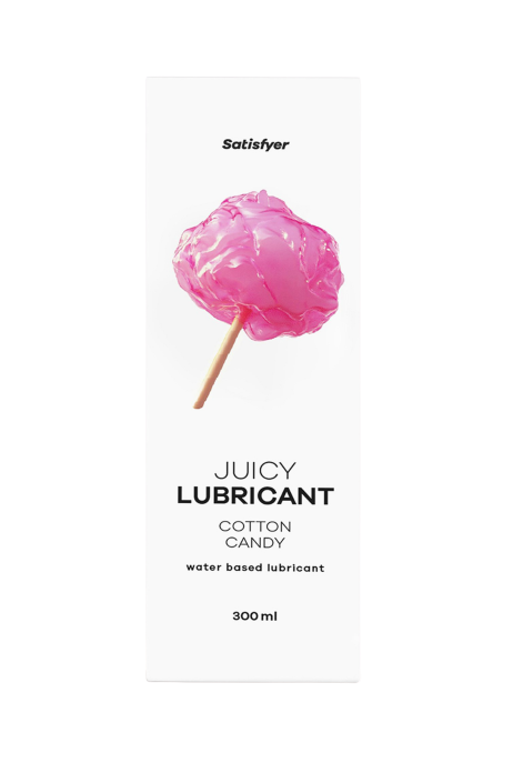 Lubrykant na bazie wody o smaku waty cukrowej - 300 ml