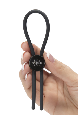 Regulowany, silikonowy pierścień erekcyjny - Pięćdziesiąt twarzy Greya (Fifty Shades of Grey)