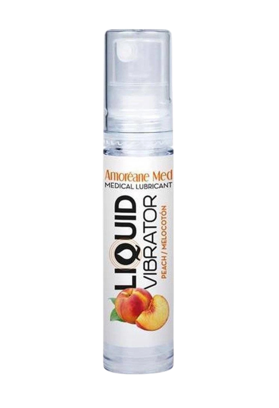 Lubrykant z efektem wibracji o smaku brzoskwiniowym, 10 ml Lubrykant z efektem wibracji o smaku brzoskwiniowym, 10 ml