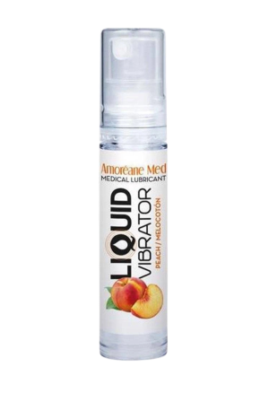 Lubrykant z efektem wibracji o smaku brzoskwiniowym, 10 ml