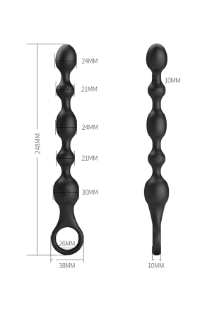 Wibrator analny z 10 trybami wibracji