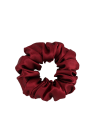 Bordowe scrunchie w rozmiarze mini