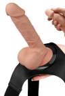 Uniwersalna uprząż strap-on z realistycznym dildo