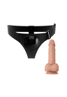 Uniwersalna uprząż strap-on z realistycznym dildo