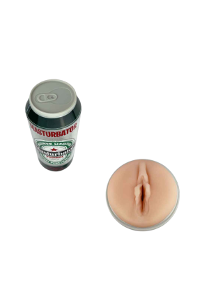 Dyskretny i realistyczny masturbator w formie puszki