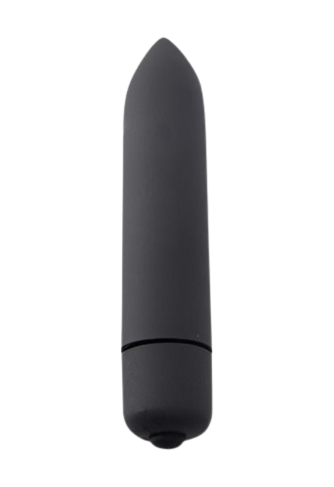 Kieszonkowy wibrator w kolorze czarnym - mały bullet