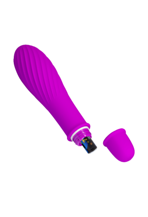 Fioletowy, mini wibrator