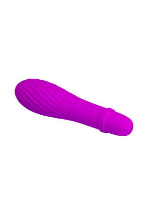 Fioletowy, mini wibrator