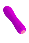 Subtelny, mini wibrator w odcieniu purpurowym