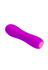 Subtelny, mini wibrator w odcieniu purpurowym