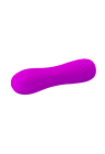 Subtelny, mini wibrator w odcieniu purpurowym