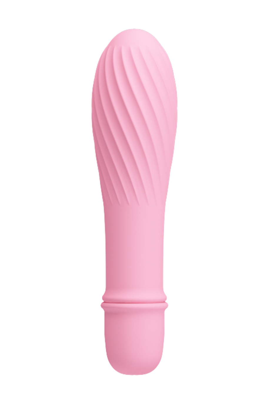 Jasnoróżowy mini wibrator, stymulator łechtaczki