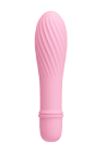 Jasnoróżowy mini wibrator, stymulator łechtaczki