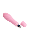 Jasnoróżowy mini wibrator, stymulator łechtaczki