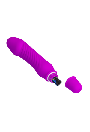 Dyskretny mini wibrator, purpurowy