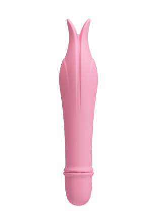 Mini wibrator ze stymulującymi wypustkami