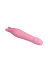 Mini wibrator ze stymulującymi wypustkami