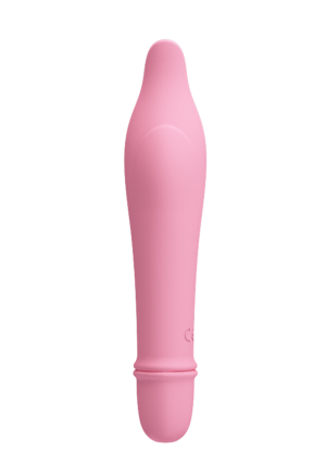 Mini wibrator ze stymulującymi wypustkami