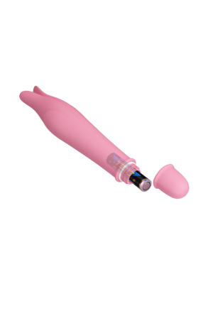 Mini wibrator ze stymulującymi wypustkami