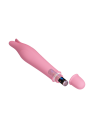 Mini wibrator ze stymulującymi wypustkami