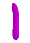 Wodoodporny mini wibrator, purpurowy