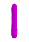 Wodoodporny mini wibrator, purpurowy