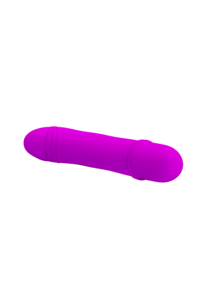 Wodoodporny mini wibrator, purpurowy