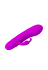 Mini wibrator z króliczkiem - stymulatorem łechtaczki