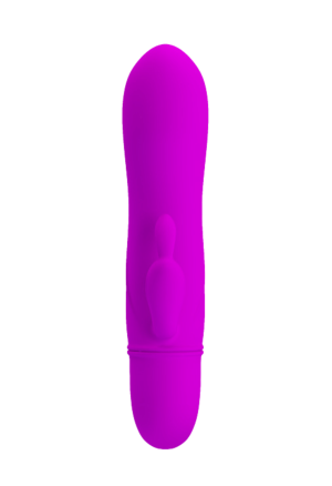 Mini wibrator z króliczkiem - stymulatorem łechtaczki