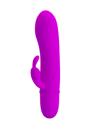 Mini wibrator z króliczkiem - stymulatorem łechtaczki