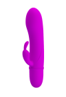 Mini wibrator z króliczkiem - stymulatorem łechtaczki