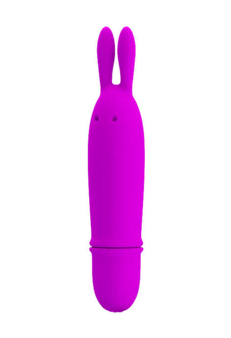 Mini wibrator - fioletowy króliczek