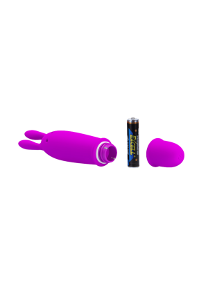 Mini wibrator - fioletowy króliczek