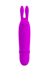 Mini wibrator - fioletowy króliczek