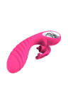 Wibrator - króliczek ze spiralną teksturą, 36 funkcji wibracji