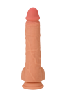 Dildo z przyssawką w realistycznym kształcie