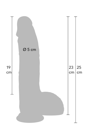 Wymiary dildo z przyssawką