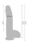 Wymiary dildo z przyssawką