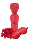 Zestaw Wand Pleasure Kit - masażer wraz z dodatkami na wieczór