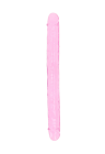 Podwójne dildo do użytku waginalnego i analnego - 34 cm