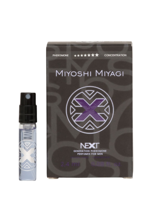 Szlachetne feromony męskie Miyoshi Miyagi Next "X" 2,4 ml