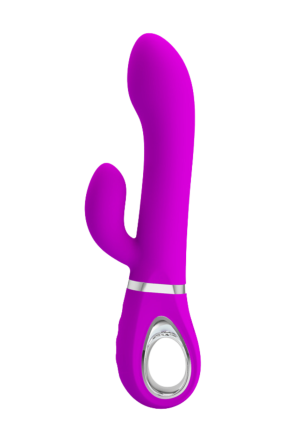 Rotujący wibrator w kolorze purpurowym