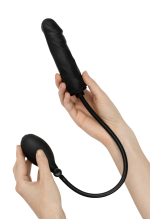 Pompowane dildo z silikonu medycznego