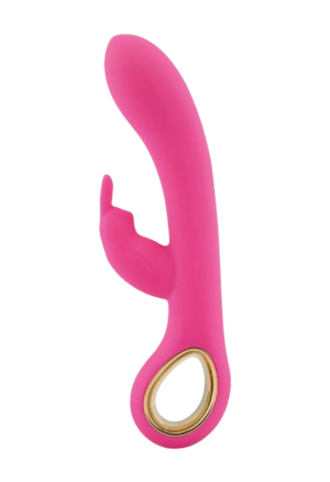 Elegancki, podgrzewany wibrator z króliczkiem