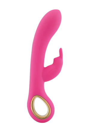 Elegancki, podgrzewany wibrator z króliczkiem