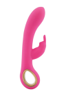 Elegancki, podgrzewany wibrator z króliczkiem