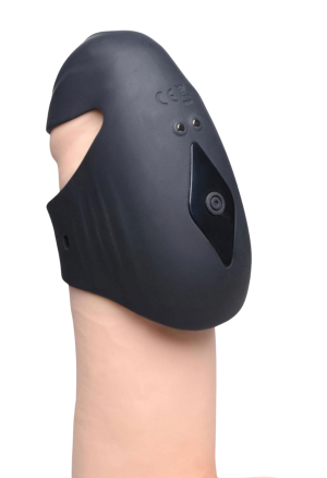 Masturbator z silikonową klamrą