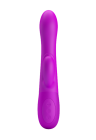 Pompowany wibrator ze stymulatorem łechtaczki Pompowany wibrator ze stymulatorem łechtaczki