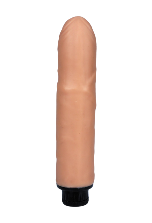 Naturalny wibrator na baterie z ręcznie robioną fakturą