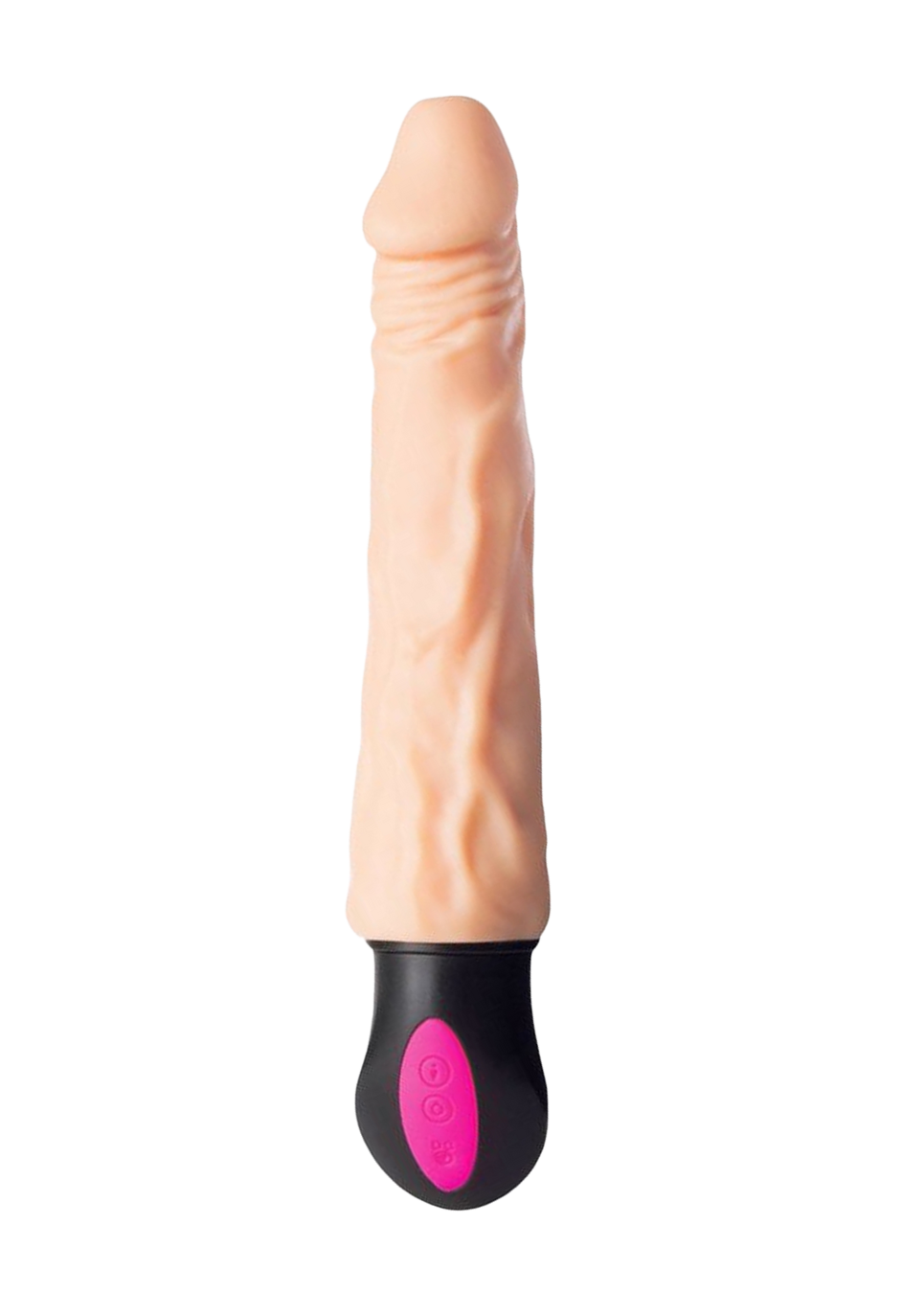 Podgrzewany wibrator z kręgosłupem - 25 cm, USB Podgrzewany wibrator z kręgosłupem - 25 cm, USB